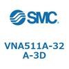VNA511A-32A-3D �G�A�n�C�h����H����p 2�|�[�g�o���u �v���Z�X�o���u VNA51 SMC 56998505