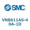 VNB611AS-40A-1D 流体制御用2ポートバルブ プロセスバルブ VNB61 SMC 57005934