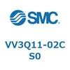 3ポートソレノイドバルブ VQZ用 マニホールド SMC