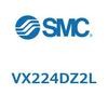 VX224DZ2L 直動形2ポートソレノイドバルブ  VX224D SMC 57470411