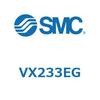 VX233EG 直動形2ポートソレノイドバルブ  VX233E SMC 57498244