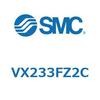 VX233FZ2C 直動形2ポートソレノイドバルブ  VX233F SMC 57498594