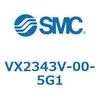 VX2343V-00-5G1 直動形2ポートソレノイドバルブ VX2343 SMC 57504623