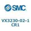 直動形3ポートソレノイドバルブ  VX323 SMC