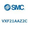 VXF21AAZ2C 集塵機用2ポートソレノイドバルブ VXF21 SMC 57592035