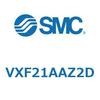 VXF21AAZ2D 集塵機用2ポートソレノイドバルブ VXF21 SMC 57592044