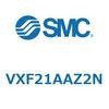 VXF21AAZ2N 集塵機用2ポートソレノイドバルブ VXF21 SMC 57592105