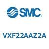VXF22AAZ2A 集塵機用2ポートソレノイドバルブ VXF22 SMC 57592753