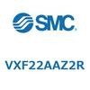 VXF22AAZ2R 集塵機用2ポートソレノイドバルブ VXF22 SMC 57592866
