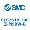 CDJ2B16-100Z-M9BW-B 標準形エアシリンダ(丸形) CJ2シリーズCDJ2B16-100-~) SMC 58768744