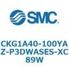 CKG1-Z-XC88_89_91 - アーク溶接用耐スパッタシリンダ/耐強磁界オートスイッチ(ロッド取付形) SMC