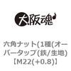 M22(+0.8) 六角ナット(1種(オーバータップ(鉄/生地) 大阪魂 69174254