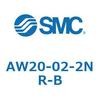 AW20-02-2NR-B フィルタレギュレータ AW-Bシリーズ SMC 69234603