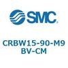 CRBW15-90-M9BV-CM CRB-B/CRB-C - �ϊp�x�������j�b�g�t/�c�^�I�[�g�X�C�b�`���j�b�g�t�E�ϊp�x�������j�b�g�t SMC 69607975