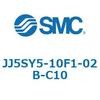 JJ5SY5-10F/P-BASE - プラグイン/コネクタ接続ベース:Dサブコネクタ、フラットケーブルコネクタ SMC