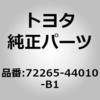 72265-44010-A0 (72265)シートトラックアッパレール カバー RH トヨタ 76332077