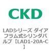 LADシリーズ ダイアフラム式シリンダバルブ CKD