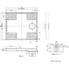 TP740-CW3 スタンダード防水パン テクノテック 00092631
