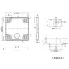 TP640RE-CW3 スタンダード防水パン テクノテック 00092640