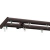 305838 ファンティアフィルカーテンレールトップカバーダブル正面付けセット タチカワブラインド 00108119