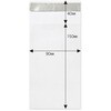 OPPT25-TKT OPP袋シールあり 0.025mm厚 100枚入 透明色 今村紙工 88095257