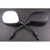 バックミラー楕円 ヤマハ(YAMAHA)L/Rセット 高品質 ALBA(アルバ)