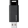 MF-PKU3032GBK USBメモリ USB3.1(Gen1) ノック式 自動収納 ストラップホール 1年保証 エレコム 00371009