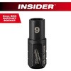 INSIDER(TM) パススルーラチェット専用ソケット(貫通タイプ) 9mm ミルウォーキーツール