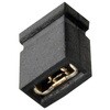 HARWIN ジャンパ M50-1900005， メス， ストレート， 黒， ジャンパ， 2極， 1列， 1.27mmピッチ HARWIN