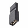M50-2000005 HARWIN ジャンパ M50-2000005, メス, ストレート, 黒, ジャンパソケット, 2極, 1列, 1.27mmピッチ HARWIN 00844177