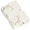 XYZ80002W ブロックコンセント 2分岐 TERADA(寺田電機製作所) 01243463