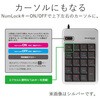 TK-TCM011SV テンキーボード 有線 USB接続 メンブレン [Tab]キー・[00]キー エレコム 01252703
