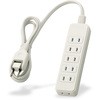 T-ST02-22630WH 電源タップ 2P ホコリ防止シャッター付 絶縁キャップ付 スイングプラグ ホワイト 延長コード コンセント エレコム 02066487