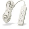 AVT-ST02-2650BK 電源タップ 延長コード 6個口 2P ほこり防止シャッター 絶縁キャップ付 スイングプラグ コンセント エレコム 02066496
