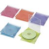 Blu-ray/DVD/CDケース(スリム/PS/1枚収納) エレコム