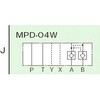 MP-02W-20-55 02シリーズスタック形 パイロットチェック弁 1台