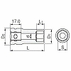 4A-24L インパクト用ロングソケット TONE(トネ/旧:前田金属工業) 02179021