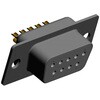 Norcomp D-subコネクタ， 9極， メス， ケーブルマウント， 772-E09-203R001 NORCOMP