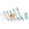 めがねレンチセット(45°ショートタイプ) TONE トネ (前田金属工業)