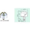 IS-08SNM ボールベア(上向用) ボールベア ステンレス 井口機工製作所 02395924