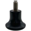MNBP6-7A マッシュルームノブボルト SUS 樹脂パッド付 ラクテム 02436861