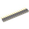 SLW-114-01-G-S Samtec 基板接続用ソケット 14 極 2.54mm 1 列 スルーホール実装 SAMTEC 02469008