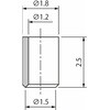 PFG-1.5A-SE 真空パッド PF 平形パッド パッド単体 PFG PFG-1.5A-SE コンバム(旧:妙徳) 02545808