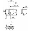 PFG-1.5A-SE 真空パッド PF 平形パッド パッド単体 PFG PFG-1.5A-SE コンバム(旧:妙徳) 02545808