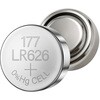 3R-LR626 アルカリボタン電池 LR626 10個セット スリーアールソリューション 02571778