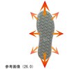 NHF-600-BK-21.5 JSAA A種認定 先芯入り超耐滑作業靴 ハイグリップ・ザ・フォース ブラック NHF-600-BKシリーズ ミドリ安全 02572145