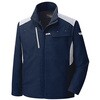 作業服 帯電防止JIS適合品 ベルデクセルフレックス 男女共用春夏ジャンパー ネイビー VES2767-UEシリーズ ミドリ安全
