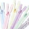 3CF20-PEARLMIX パール調ポーチ用ファスナー 6色セット 日本紐釦貿易 02595639