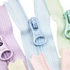 3CF20-PEARLMIX パール調ポーチ用ファスナー 6色セット 日本紐釦貿易 02595639