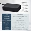 CPD-NC70(B)+YMB-B200(B) ポータブルDVDプレーヤー 4電源 CDリッピング機能 レジューム機能搭載 車載用ケース付き YAMAZEN(山善) 02601020